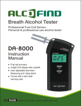 Alcofind DA-8000 User manual