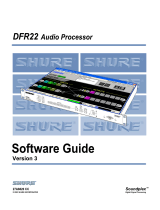Shure DFR22 User manual