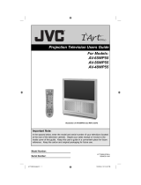 JVC AV-65WP55 User manual