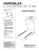 Weslo WETL13806 User manual