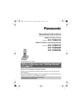 Panasonic KXTG8051E Operating instructions