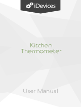 iDevices Kitchen thermometer User manual