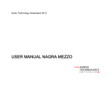 Audio Technology MEZZO User manual