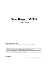 Hitachi StarBoard WT-1 User manual