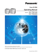 Panasonic KX-TDE200 User manual
