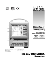 Omega RD-MV100 Owner's manual