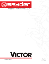 Spyder 2012 Victor Owner's manual