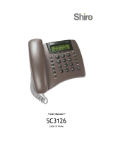 Shiro SC3126 User manual