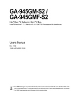 Gigabyte GA-945GM-S2 User manual