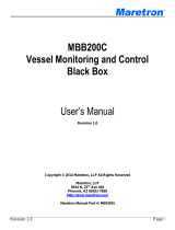 Maretron MBB200C User manual