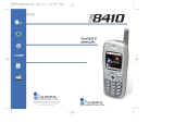 Audiovox CDM 8410 User manual
