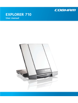 COBHAM Explorer 710 User manual