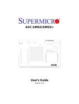 Supermicro AOC-SIMSO User manual