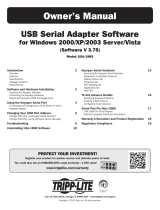 Tripp Lite USA-19HS Windows v3.7S Owner's manual