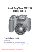 Kodak EasyShare Z1012 IS Extended User Manual