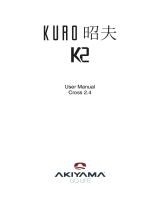 Akiyama KURO User manual