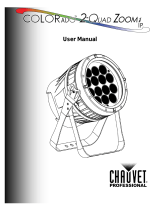 Chauvet Professional COLORado 2-Quad Zoom IP User manual