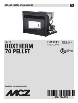 MCZ BOXTHERM 70 PELLET Installation guide