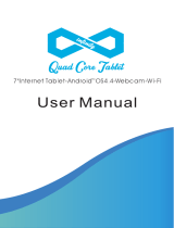 Infinity Quad Core Tablet User manual