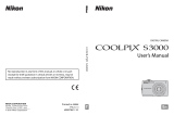 Nikon Coolpix S3000 User manual