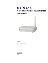 Netgear WNR500 User manual