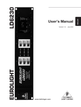 Behringer EUROLIGHT LD6230 User manual