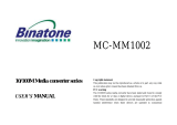 Binatone MC-SM1020 User manual