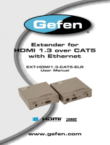 Gefen EXT-HDMI1.3-CAT5-ELR Owner's manual