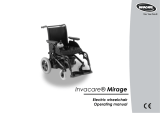 Invacare Mirage Operating instructions