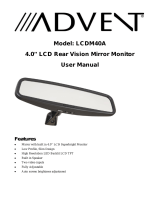 Advent LCDM40A User manual