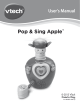 VTech Pop & Sing Apple User manual