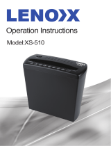 Lenoxx XS-510 Operation Instructions Manual