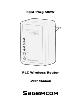 SAGEMCOM F@st Pack Wi-Fi Plus (501P-502W) User guide