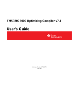 Texas Instruments TMS320C6000 Optimizing Compiler v 6.0 Beta (Rev. N) User guide