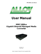 Alloy MMC1000 User manual