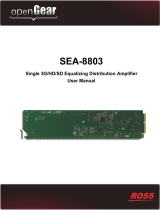 Ross openGear SEA-8803 User manual