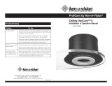 Ken A Vision ProfCam Ceiling DocCam II 910-171-066 Installation & Operation Manual
