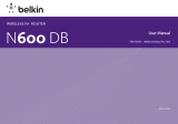 Belkin N600 DB User manual