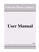 NPC Network Phone Camera User manual