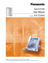 Panasonic TDA50 User manual