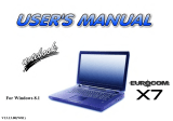 EUROCOM X7 Extreme User manual