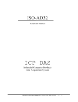 ICP ISO-AD32L-S User manual
