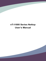 Foxconn nT-i1000 Series Nettop User manual