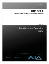 AJA HD10CEA User manual