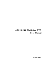 MULTIPLEX 4CH H.264 User manual