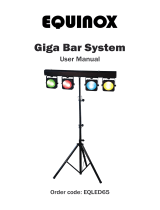 Equinox Systems EQLED65 Giga Bar System User manual