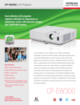 Hitachi CP-EW300 Quick Manual