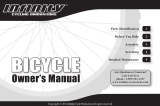 Infinity BMX BICYCLES Owner's manual