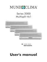 mundoclima MUP-12+062X2C User manual