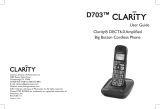 Clarity D704 User manual